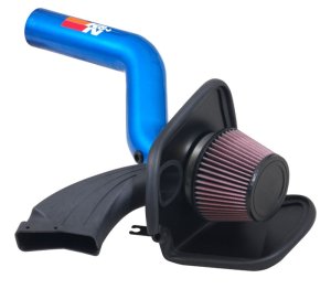 Ford Focus Performance Air Intake - K&N Engineering - Typhoon Short Ram - Blue - `16-`18